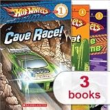 Hot Wheels Reader Pack (3 Books) (Scholastic Reader Level 1, Cave Race!; Street Heat; To the Extreme)