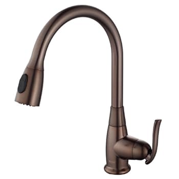 KRAUS KPF-2230ORB Single Lever Pull Out Kitchen Faucet Oil Rubbed Bronze