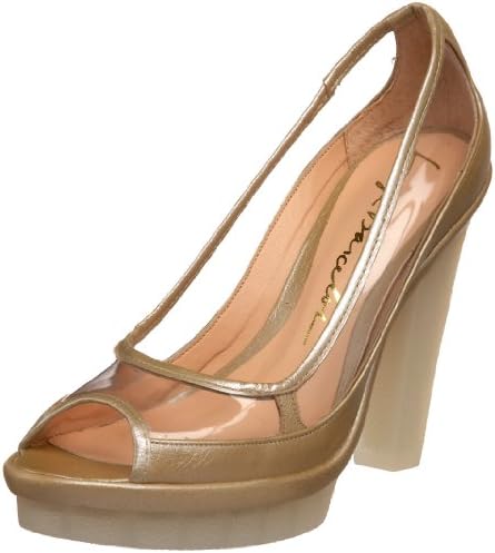 Luiza Barcelos Women's Su004 Pump,Metalico Dourado,7 M US