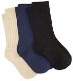 Jefferies Socks Boys 2-7 Seamless Rib Crew Sock