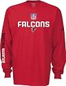 Atlanta Falcons Red Youth Wingman Sideline Long Sleeve T-Shirt