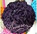 6 inches Silk Pomander Kissing Ball Lapis Deep Purple