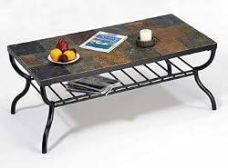 Stone Top Coffee Table By Acme Furniture