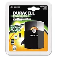 Duracell PPS3US0001 Powerhouse Charger, Universal Cable w/USB & Mini-USB
