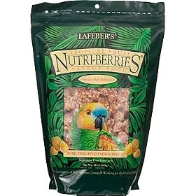 Lafeber's Tropical Fruit Nutri-Berries Parrot Food, 3 lbs. by Lafeber's