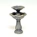 Fairy Garden Miniature Double Bird Bath Pick - 3 Inches