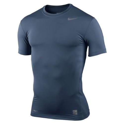 NIKE Herren T-Shirt Core Compression, obsidian/cool grey, XL, 269603 Preisvergleich