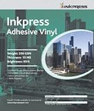 Inkpress Specialty Media, Adhesive Vinyl - 13 Mil, 17 x 22, (20s sheets)
