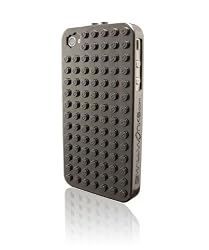 SmallWorks BrickCase for iPhone 4 & 4S - Verizon, AT&T & Sprint (Black)