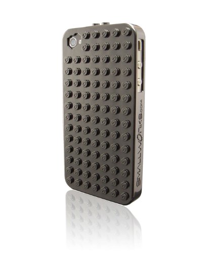  SmallWorks BrickCase for iPhone 4 & 4S - Verizon, AT&T & Sprint (Black)