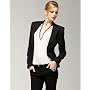 bebe Curved Seam Jacket