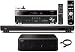 Yamaha CINEMA DSP YSP-2200 IntelliBeam 7.1 HD Digital Audio True Surround Sound Projector Low Profile 16-Speaker Soundbar with a Slim 100 watt Powerful Subwoofer + Yamaha RX-V471 Surround Realism CINEMA DSP 525 Watts AV Receiver