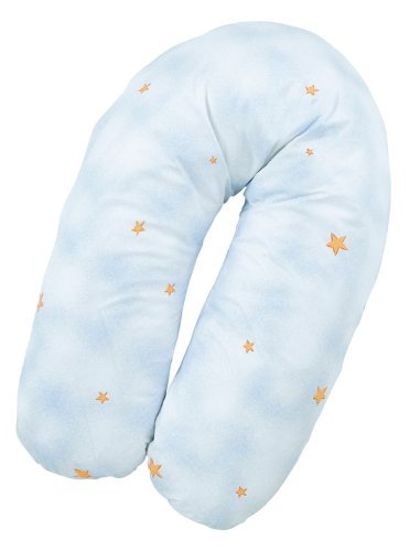 Julius Z&ouml;llner 4610015813 - Kuschelb&auml;r Blau Stillkissen Banane mit Hohlfaser, circa 190 cm Preisvergleich