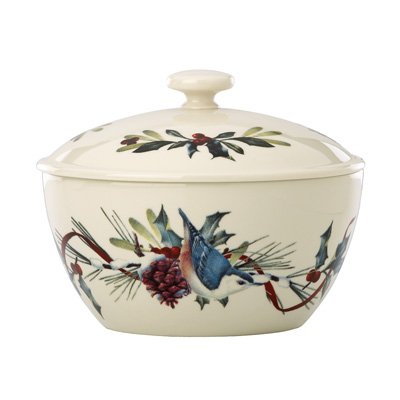 Lenox Winter Greetings Covered Serving Dish