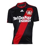 Adidas Bayer04 Leverkusen Heim-Trikot 2010-2011 schwarz/rot Farbe: schwarz/rot
