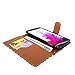 Cellularvilla Wallet Case for LG G3 Pu Leather Wallet Card Flip Open Pocket Case Cover Pouch (Brown Leopard)