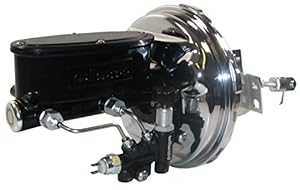 Amazon Com New Chrome Power Brake Booster Amp Black Wilwood