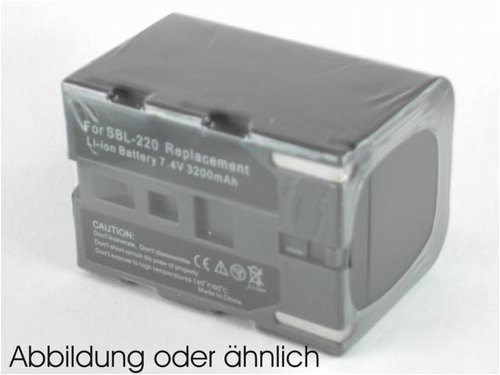 Power Battery for Samsung SB-L110, LiIon, Li-Ion, Lithium Ion Technology, 100% fits, properly matching, Batteries, Camcorder, Video, Digital Camera