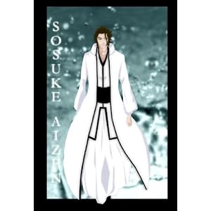 Japanese Anime Bleach Cosplay Costume - Aizen Sousuke 2nd Ver Set