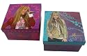 Disney Hannah Montana Jewelry Box -2 pcs Multi-Purpose Box