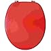 Abattant WC 'Infinity' Satiné ROUGE