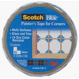 Click here to buy 3M 2090-CM Scotch Blue Painter's Tape For Corners by 3M.