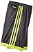 adidas Performance Boys Tastigo Shorts, Dark Grey/Semi Solar Yellow, Medium