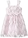 Rare Editions Big Girls' Chevron-Striped Party Dress