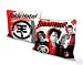 Tokio Hotel Kissen ROT 38x38 cm, Lizenzware Made in Germany, 100% Polyester