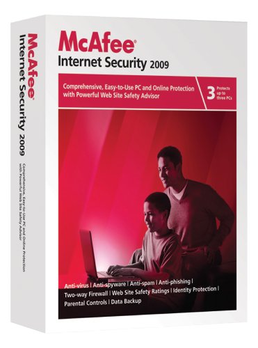 McAfee Internet Security 2009 - 3 User (PC)