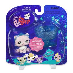 Littlest Pet Shop Fanciest Cat with Cup
