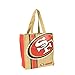 San Francisco 49ers Medium Tote Bag (Measures 13" x 14" x 5")
