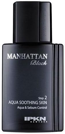 IPKN Manhattan Black Aqua Soothing Skin (For Men) Korean Beauty [Imported]
