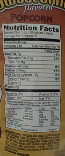 Herr's Fire Roasted Sweet Corn Flavored Popcorn (Pack of 4)