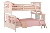 Carrara Twin/Double Bunk Bed White