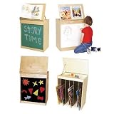Big Book Easel Storage Chalkboard