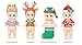 Sonny Angel Mini Figure 2016 Christmas Series Figurine (1 Random Assorted) -Limited Edition