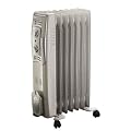 Bionaire 1500w 7 Fin Oil Filled Radiator with Manual Thermostat