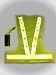 Warnweste mit LED-Lampen