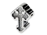 Reflections(tm) Sterling Silver Celtic Cross Bead / Charm