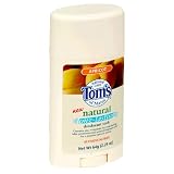 Tom's of Maine Natural Deodorant Stick, Apricot, 2.25-Ounce Sticks (Pack of 4)