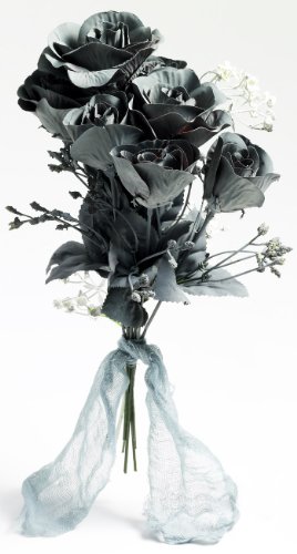Black Rose Bridal Boo-quet Costume Accessory