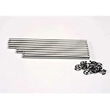 Traxxas TRA4939X Suspension Pin Set, Stainless Steel with E-Clips by Traxxas