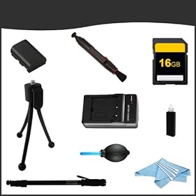Pentax K30 Digital Camera Battery & Charger Accessory Bundle Combo #8