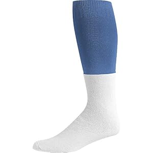 Pro Feet Mens Nylon Pro Football Sock - 3 Pair Pack - COLUMBIA BLUE Sock 10-14