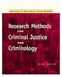 Research methods for criminal justice and criminology