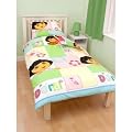 Childrens/Kids Girls Dora The Explorer Reversible Duvet/Quilt Bedding Set