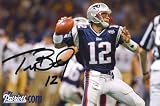 Tom Brady Signed Patriots Autographed Reprint Photo #1