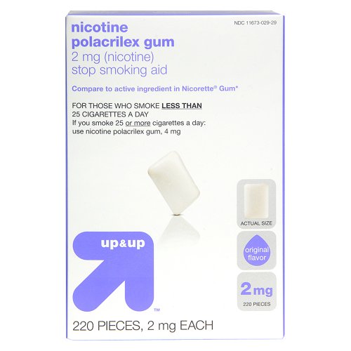 up & upâ„¢ Original Flavor 2-mg. Nicotine Gum - 220 ct.