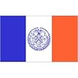 New York City Flag 3ft x 5ft Nylon